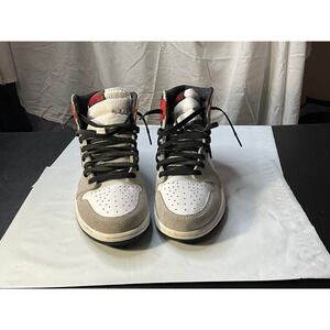 Air Jordan 1 High OG Stealth Grey White Black Red Men's Basketball Shoes